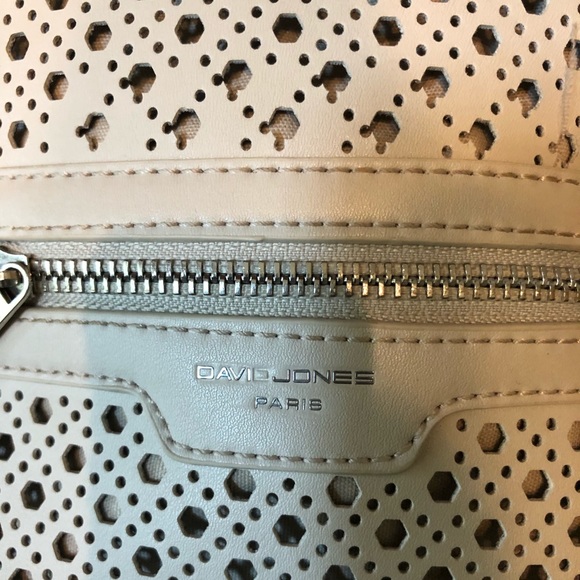 DAVID JONES MINI BACKPACK IN CREAM - Picture 3 of 7
